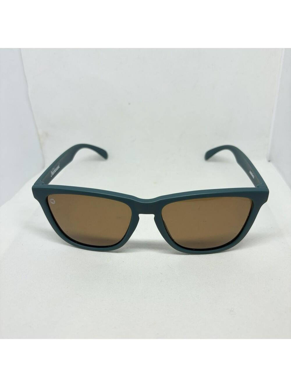 Knockaround Classics Polarized Matte Teal Greenish Square Sunglasses